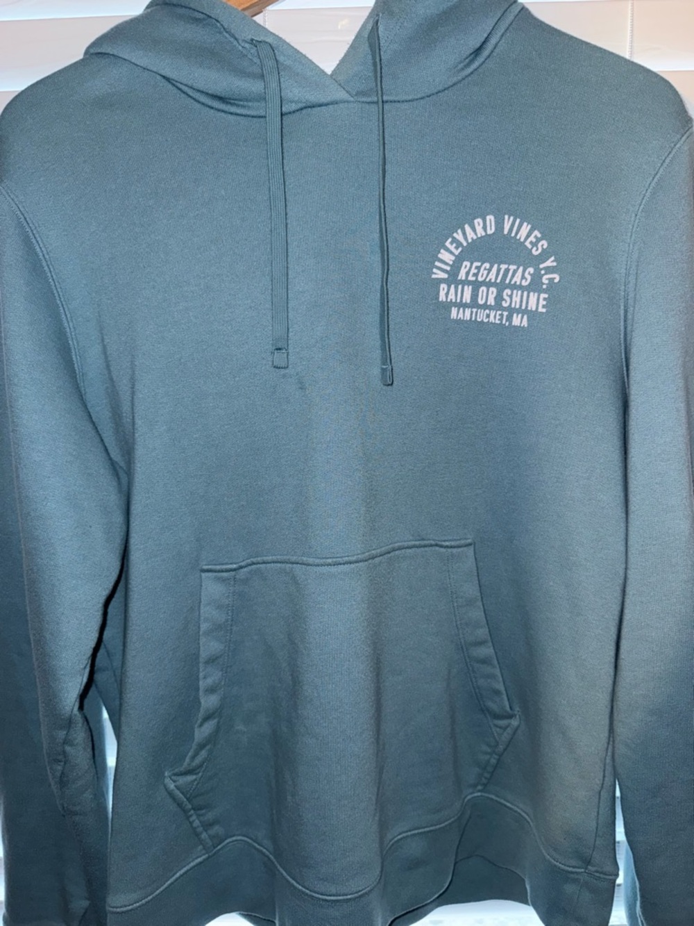 Vineyard Vines Men's Slate Green Pullover Hoodie
